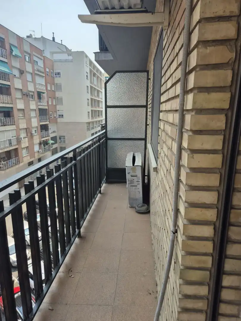 Terraza de Piso de alquiler en Badajoz con Amueblado