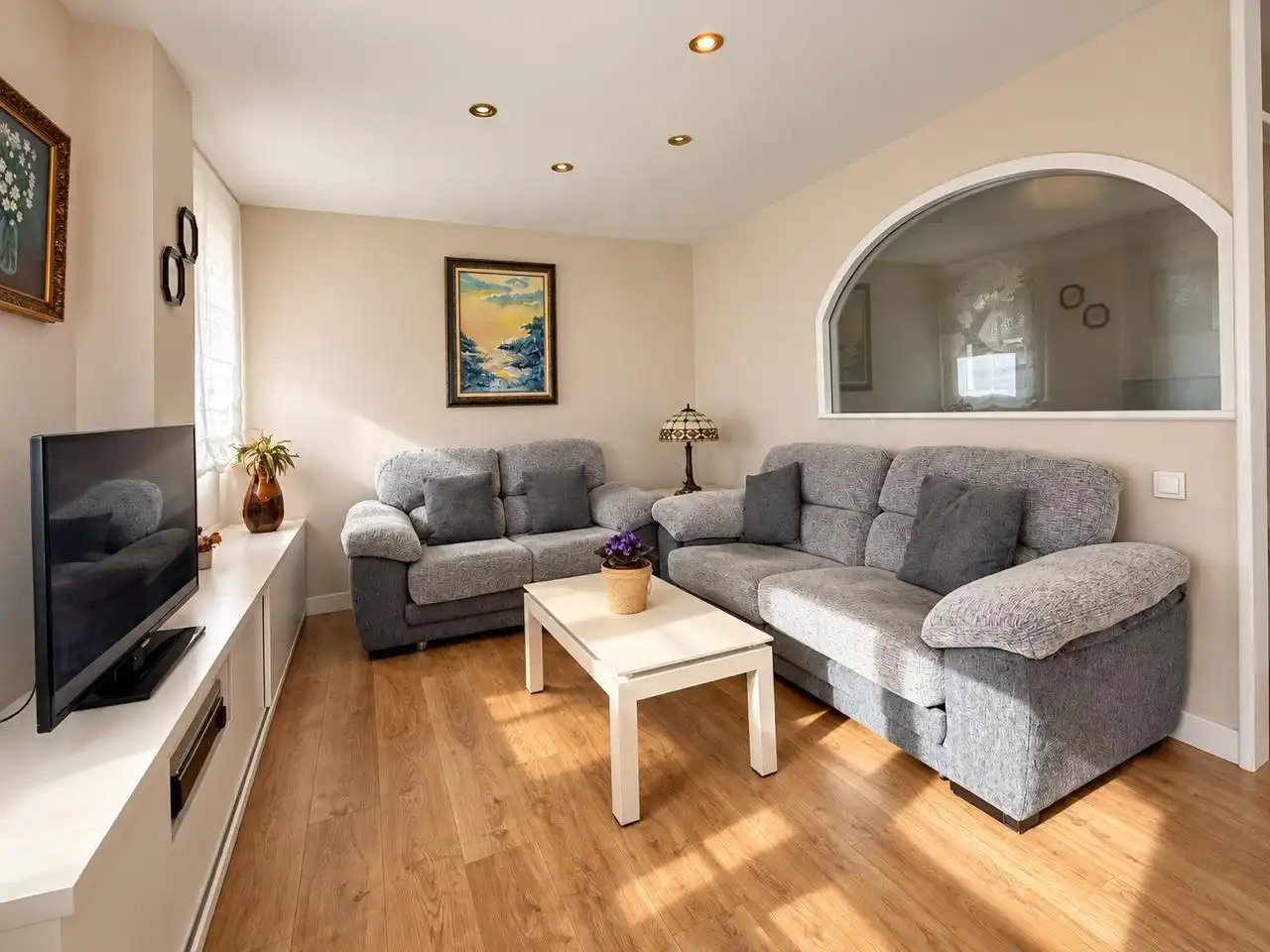 Living room of Flat for sale in Centre - Sant Oleguer