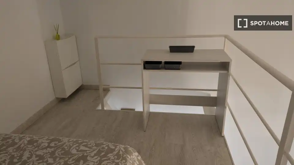 Habitación de Piso de alquiler en Madrid con Aire acondicionado, Calefacción y Amueblado