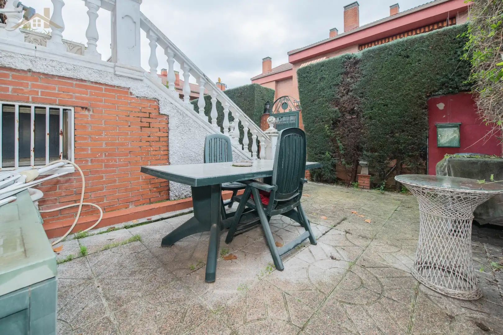 Garden of Houses for sale in Móstoles  with Air Conditioner, Heating and Private garden