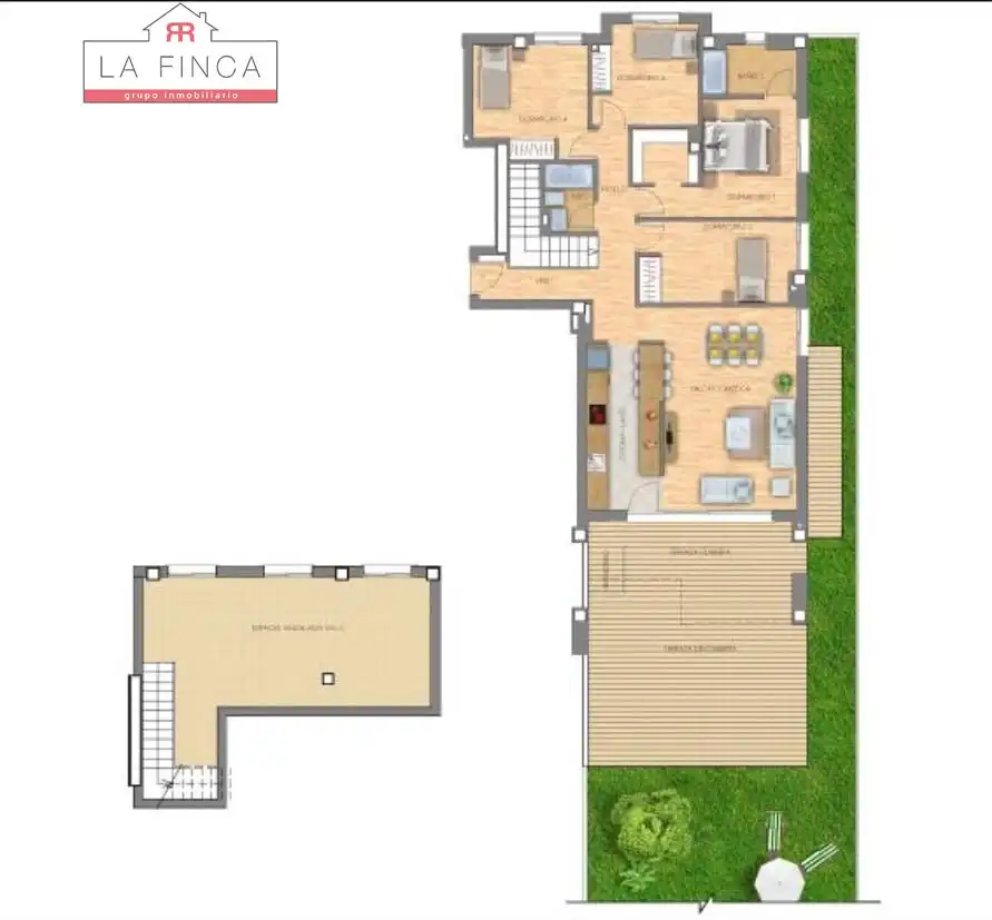 Planta baixa en venda en Málaga amb Aire condicionat, Jardí privat i Terrassa