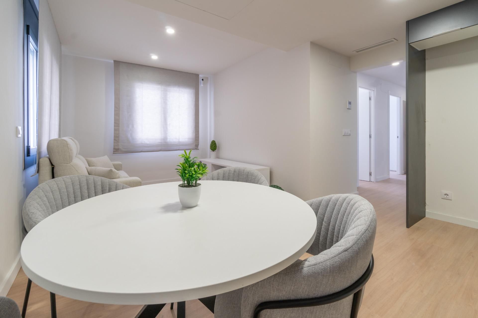 Dining room of Flat for sale in Roses  with Air Conditioner, Heating and Parquet flooring