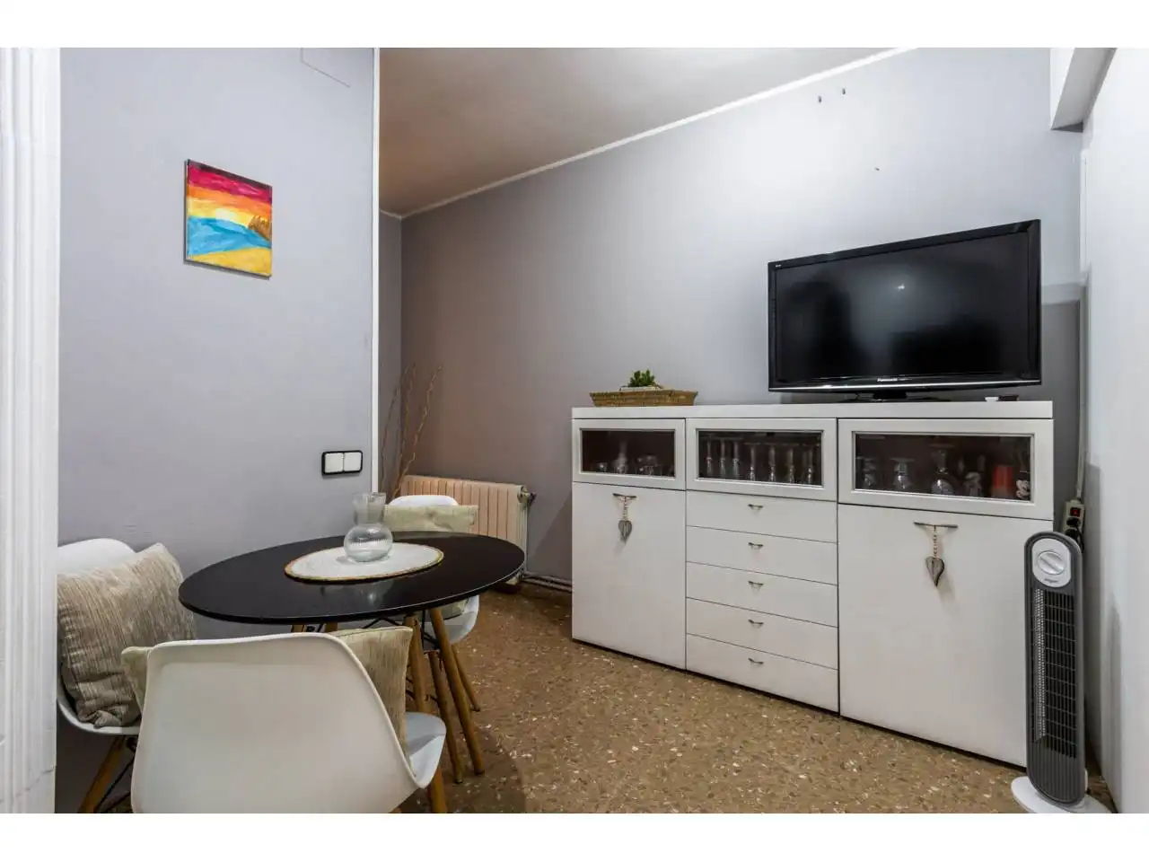 Sala d'estar de Pis en venda en Sabadell amb Aire condicionat, Calefacció i Terrassa