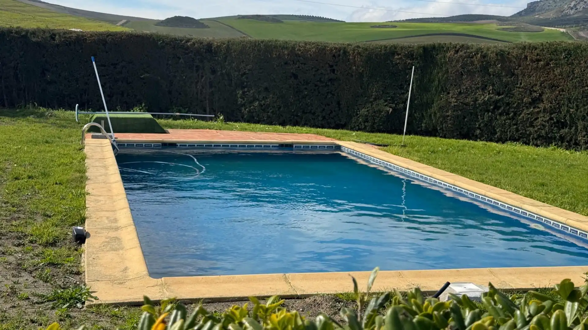 Piscina de Finca rústica en venta en Teba con Aire acondicionado, Jardín privado y Piscina