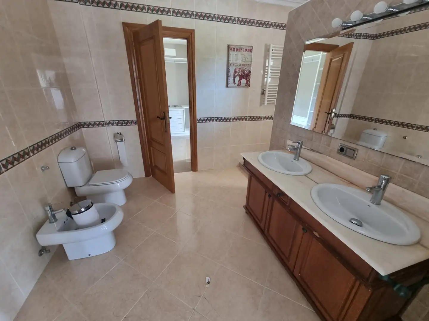 Baño de Casa o chalet en venta en Aljaraque con Jardín privado, Terraza y Trastero