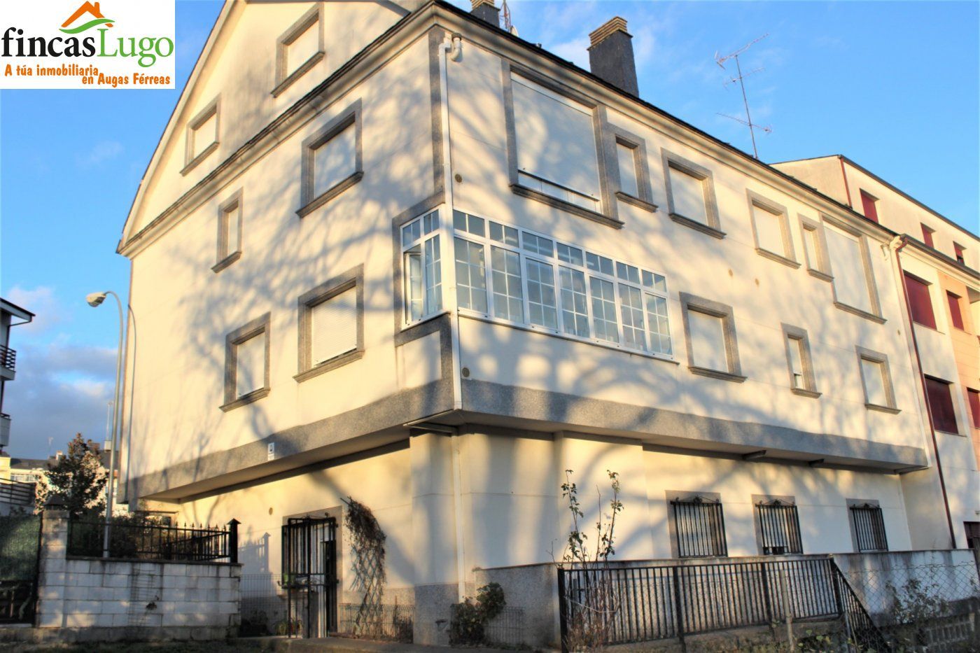 Exterior view of House or chalet for sale in Lugo Capital  with Heating, Private garden and Terrace