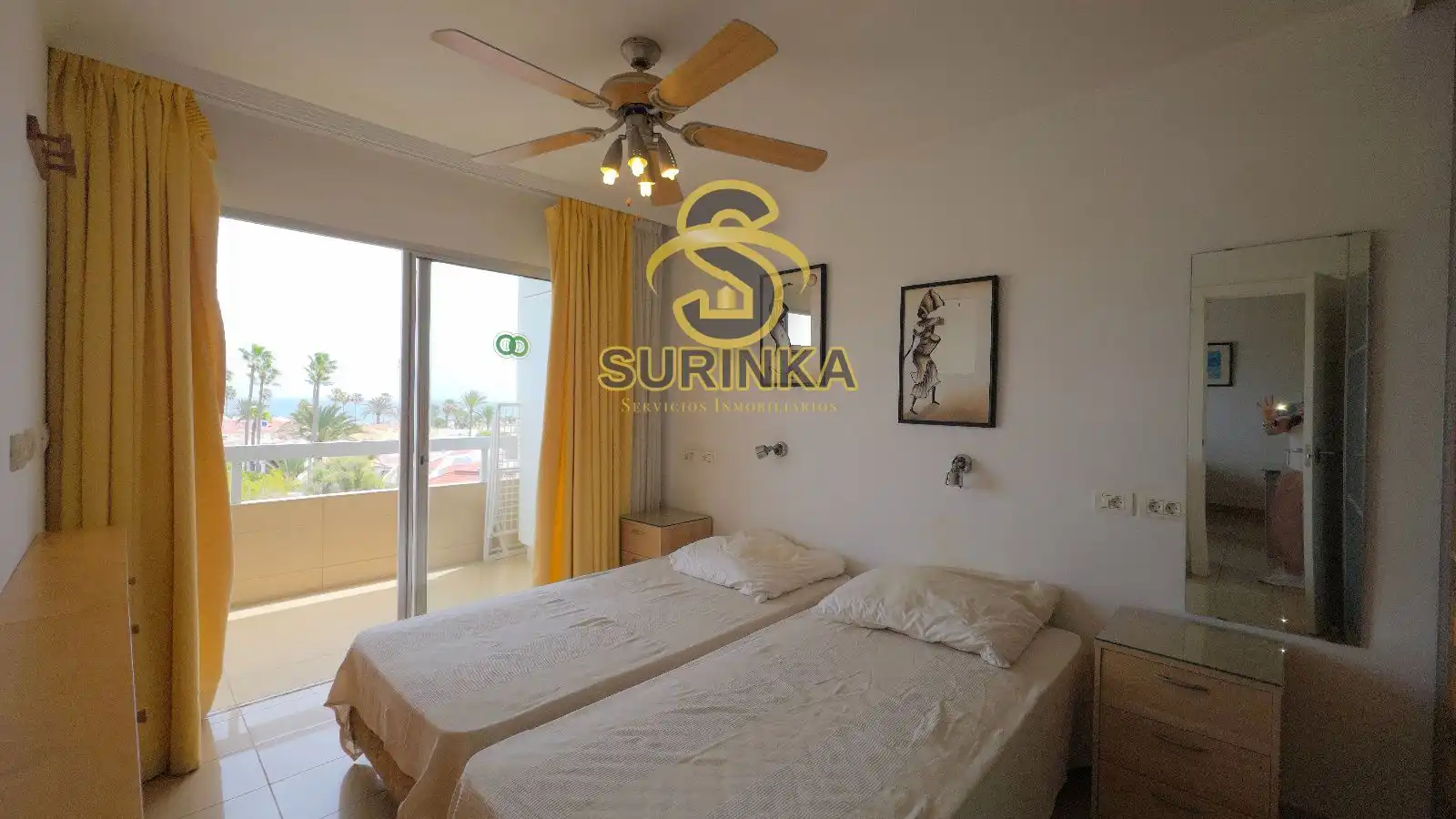 Bedroom of Flat for rent in San Bartolomé de Tirajana  with Terrace, Swimming Pool and Furnished