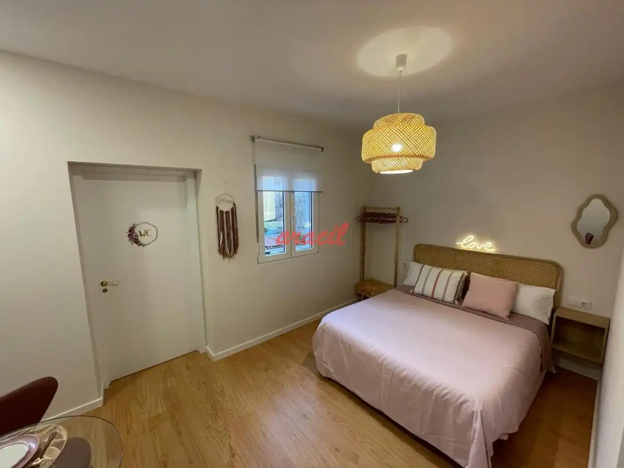 Bedroom of Flat for sale in Ourense Capital   with Air Conditioner