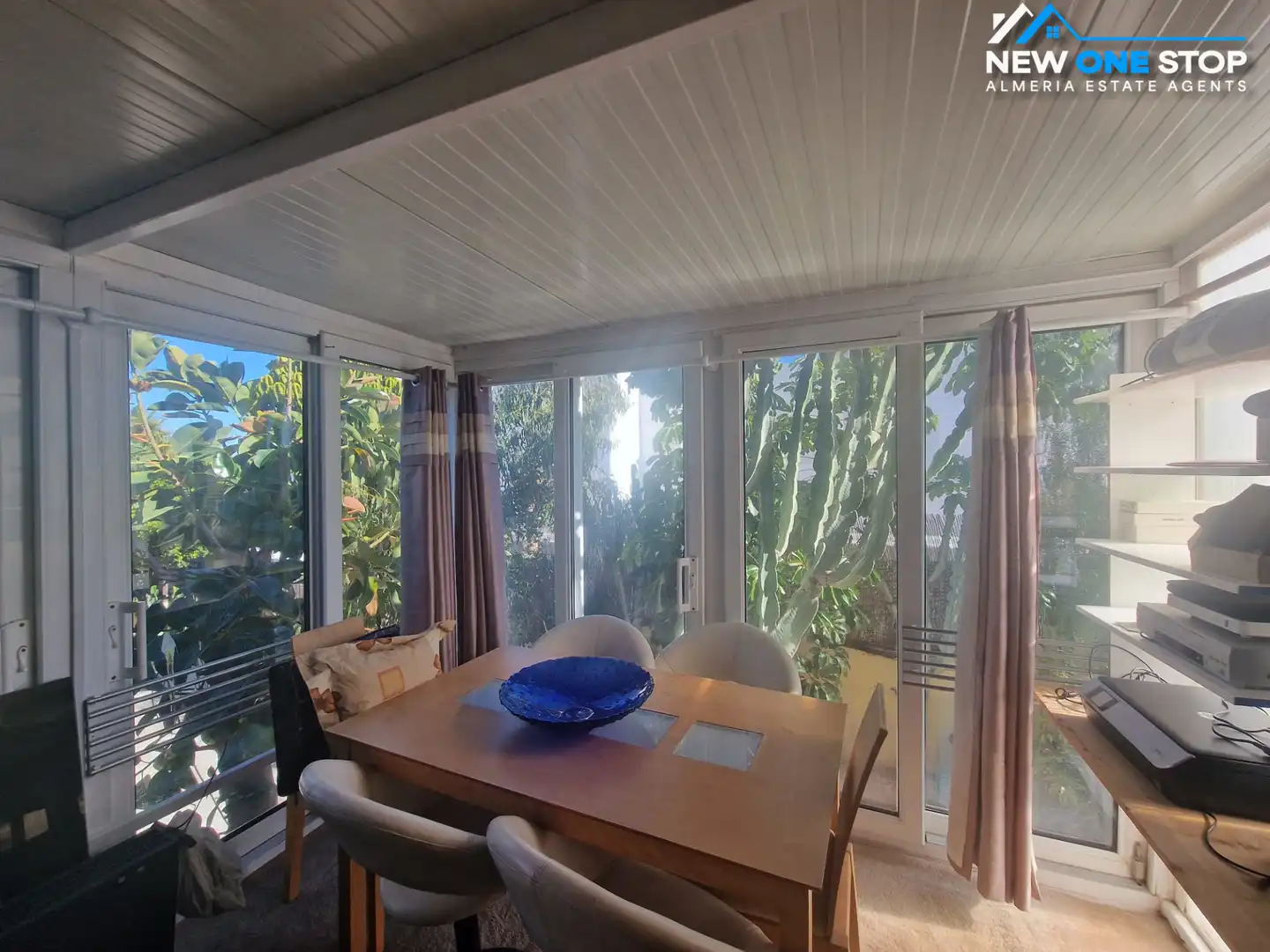 Dining room of Houses for sale in Mojácar  with Air Conditioner, Heating and Private garden