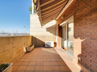 Terrace of Flat for sale in Sant Feliu de Llobregat  with Air Conditioner, Heating and Parquet flooring