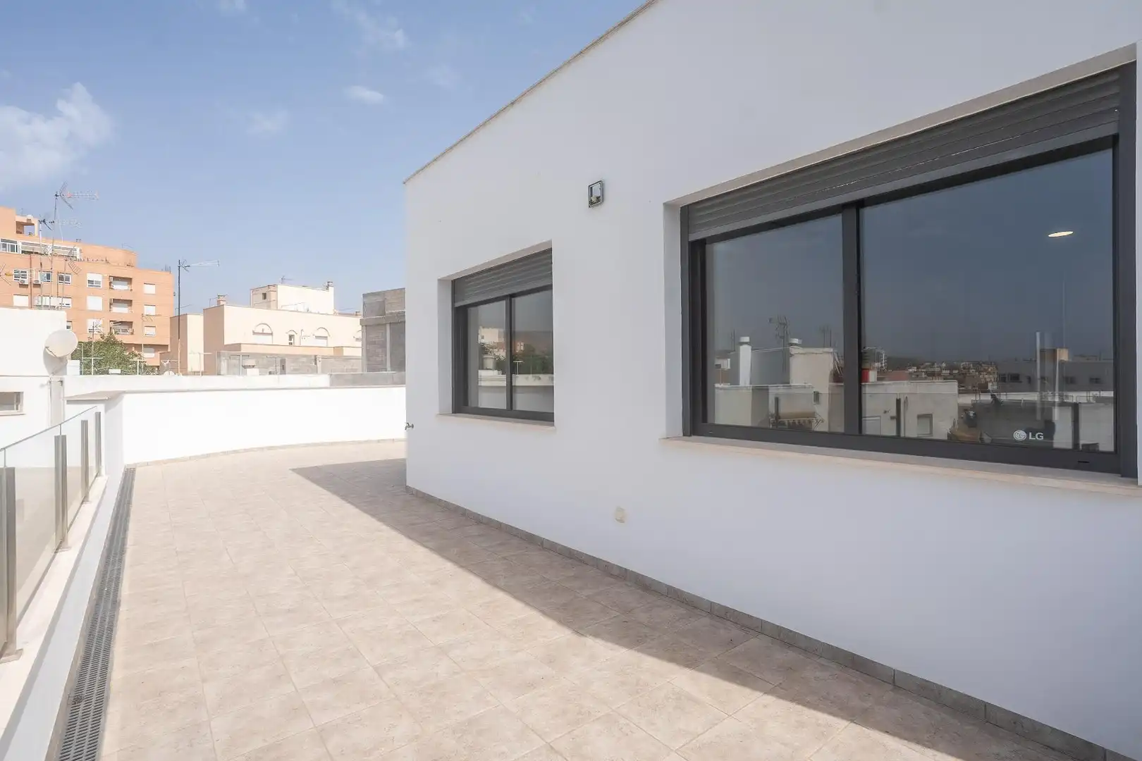 Terraza de Casa o chalet en venta en Almería con Aire acondicionado, Jardín privado y Terraza
