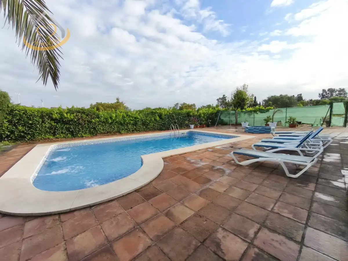Piscina de Casa o chalet en venta en Cartaya con Aire acondicionado, Jardín privado y Terraza