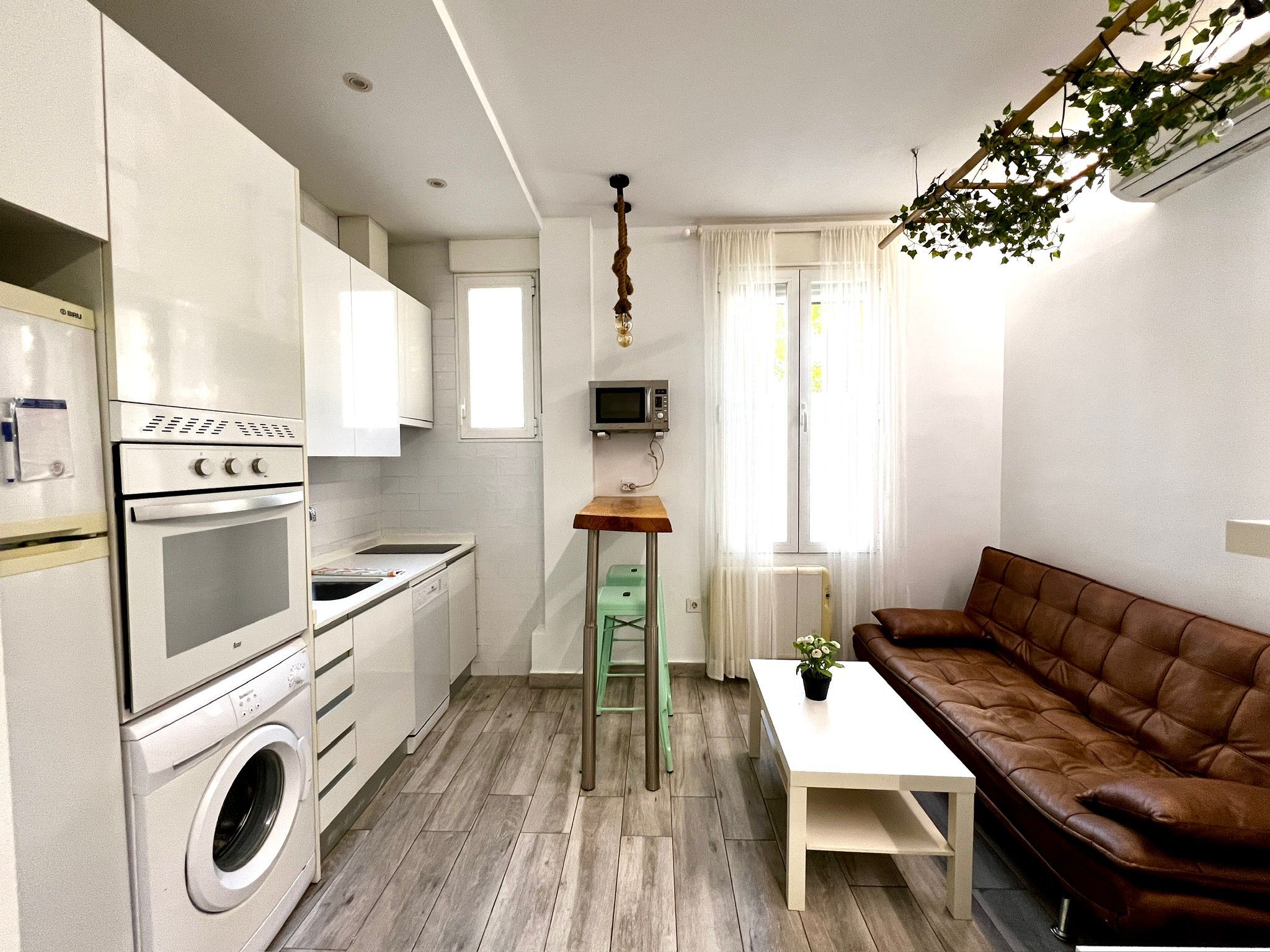 Kitchen of Planta baja to rent in  Madrid Capital  with Heating