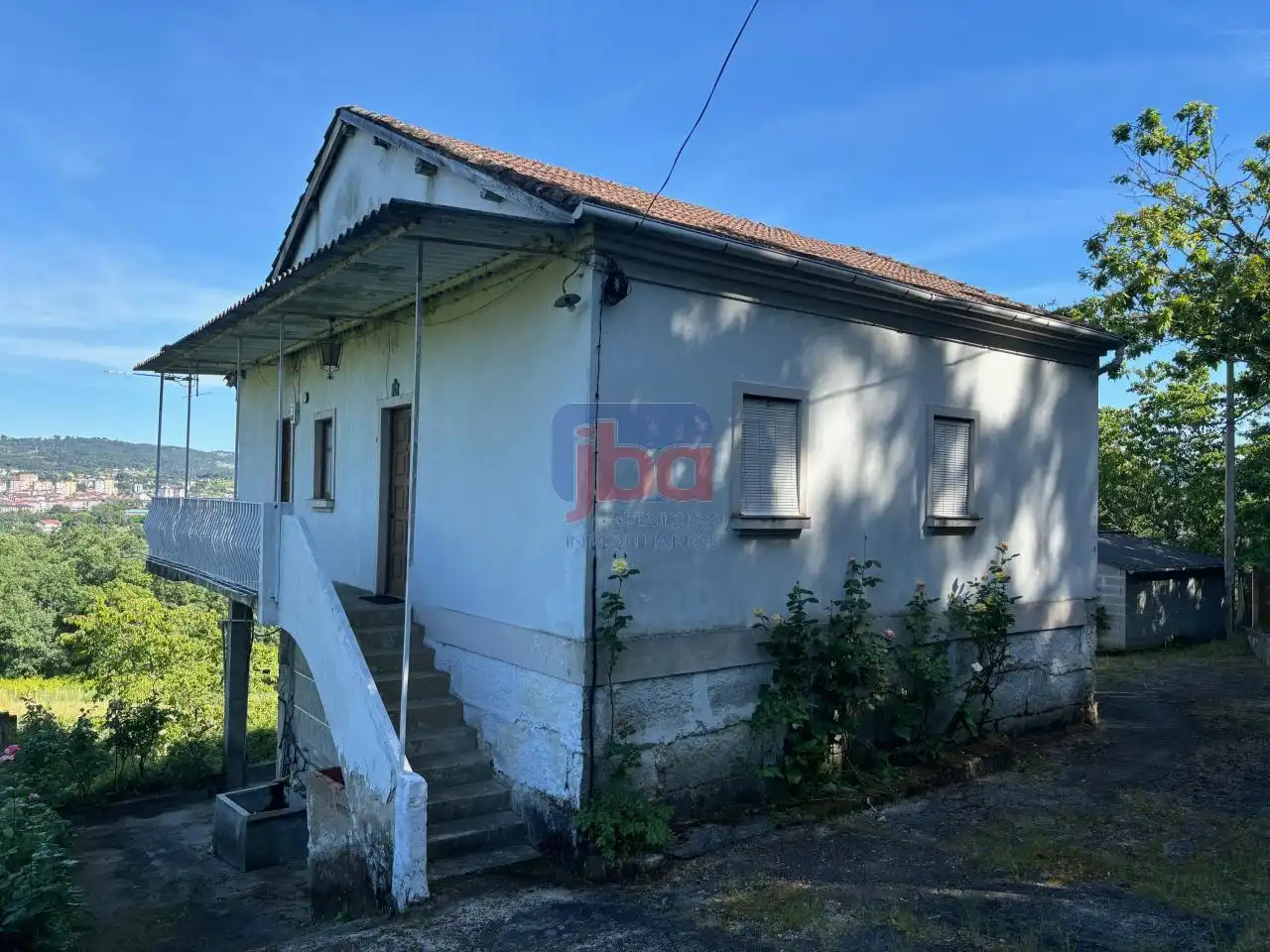 Vista exterior de Casa o chalet en venta en Ourense Capital  con Jardín privado y Balcón