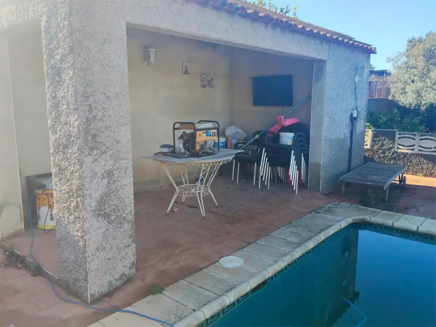 Terrassa de Casa o xalet en venda en Riba-roja de Túria amb Aire condicionat i Piscina