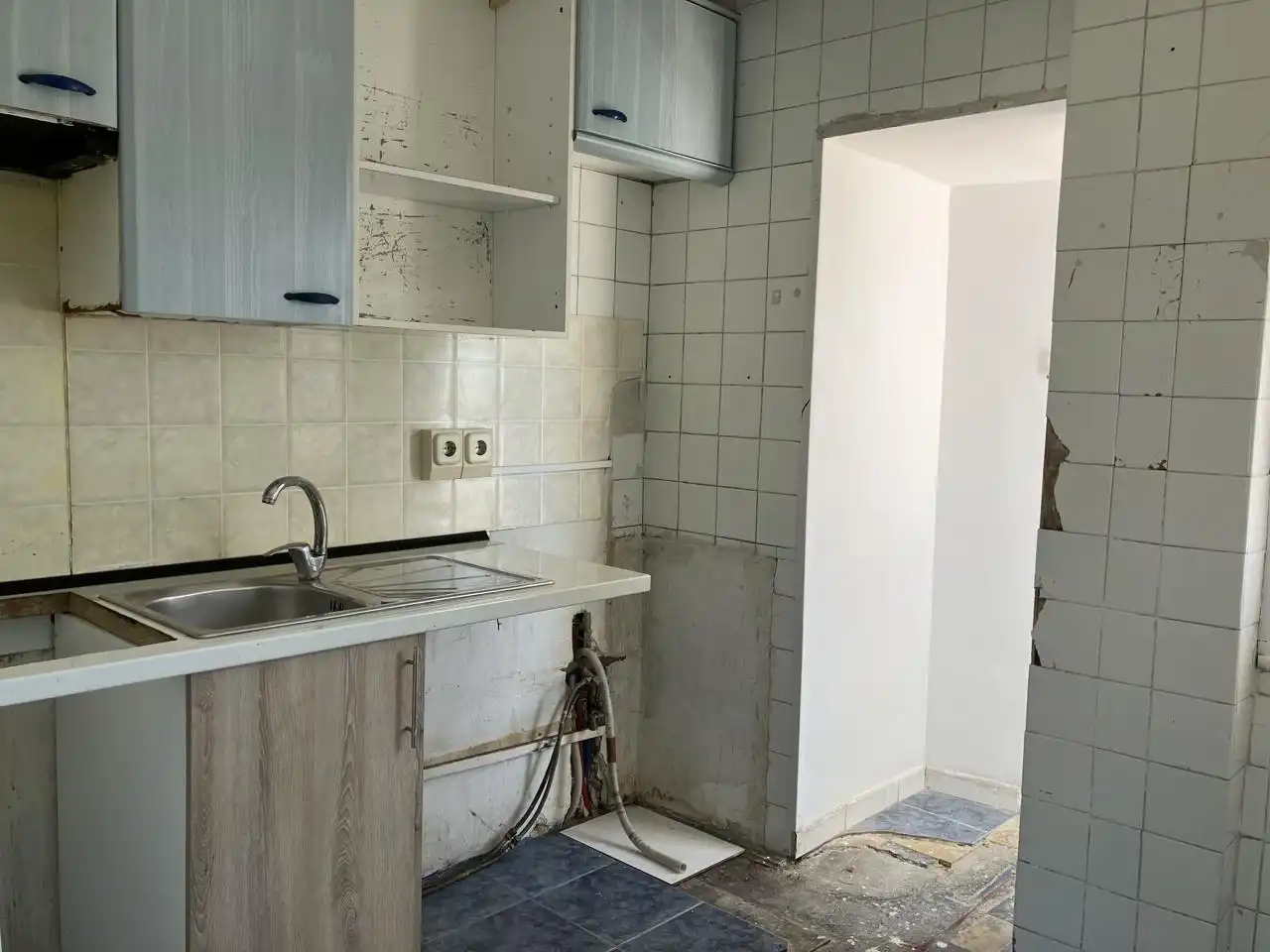 Cocina de Piso en venta en Madrid con Terraza