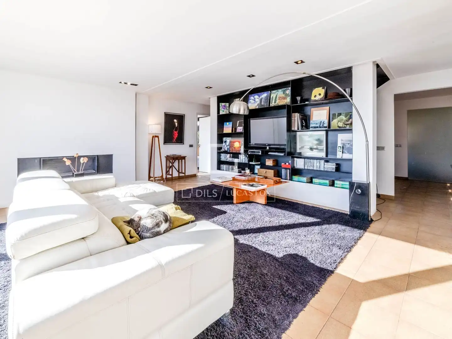 Sala de estar de Finca rústica en venta en Castellví de la Marca con Calefacción, Jardín privado y Terraza