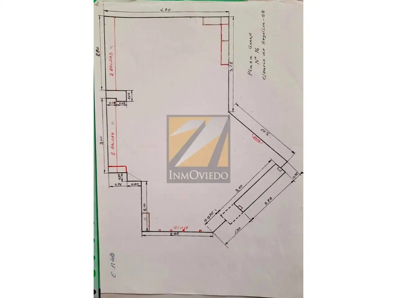 Parking avec ascenseur à vendre à Calle DARIO REGOYOS, imagen 6