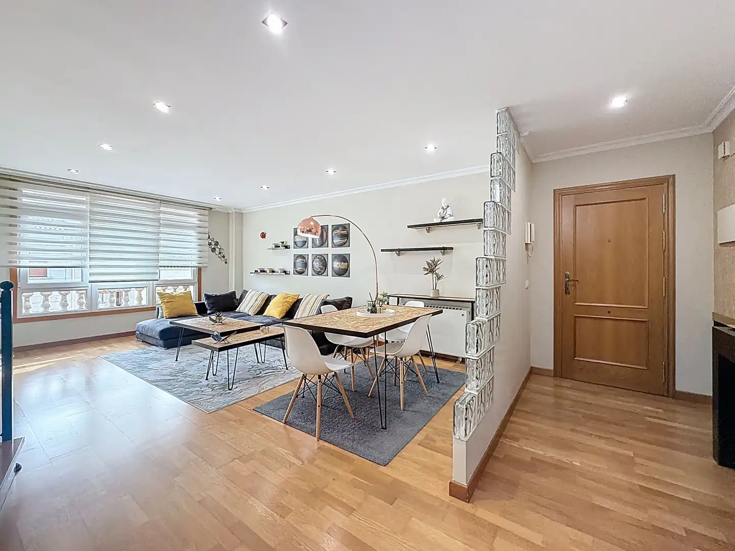 Sala de estar de Dúplex en venta en Ribadumia con Calefacción