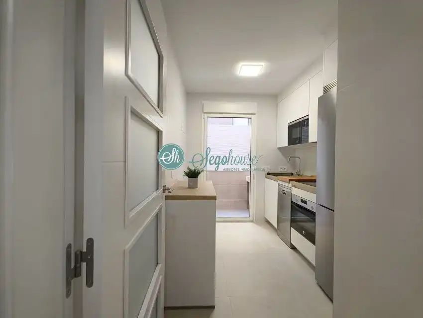Küche von Wohnung zur Miete in Segovia mit Heizung, Terrasse und Abstellraum