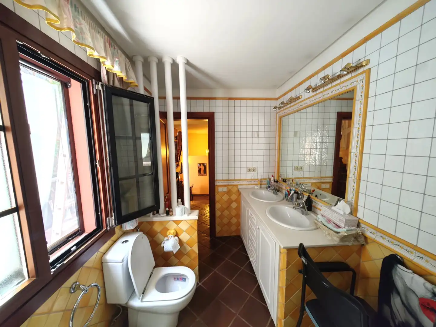 Bany de Casa o xalet en venda en San Bartolomé de Tirajana amb Aire condicionat, Jardí privat i Terrassa