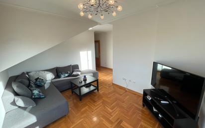 Living room of Attic for sale in Llanes  with Heating, Parquet flooring and Terrace