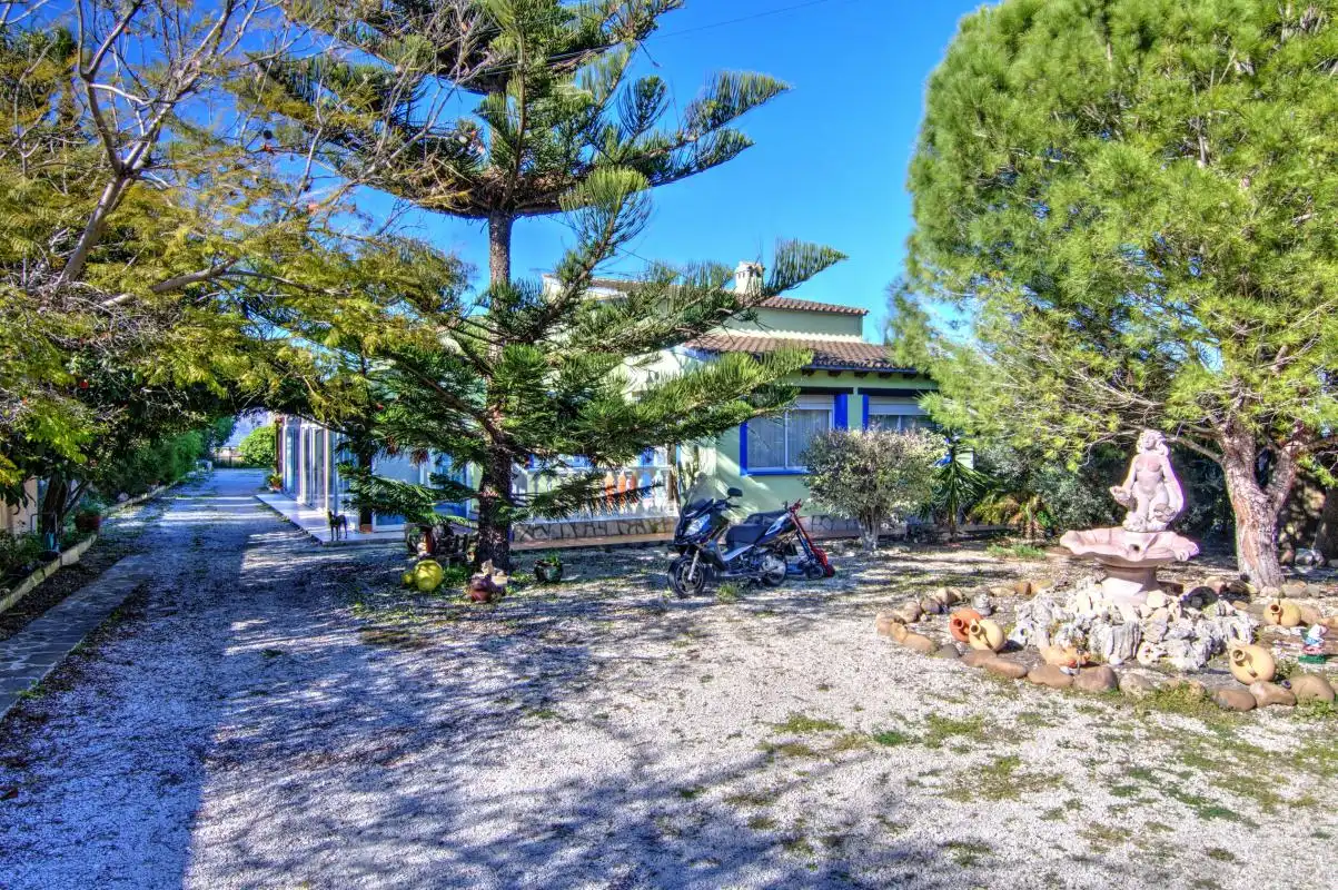 Exterior view of Houses for sale in Benitachell / El Poble Nou de Benitatxell  with Air Conditioner, Heating and Private garden