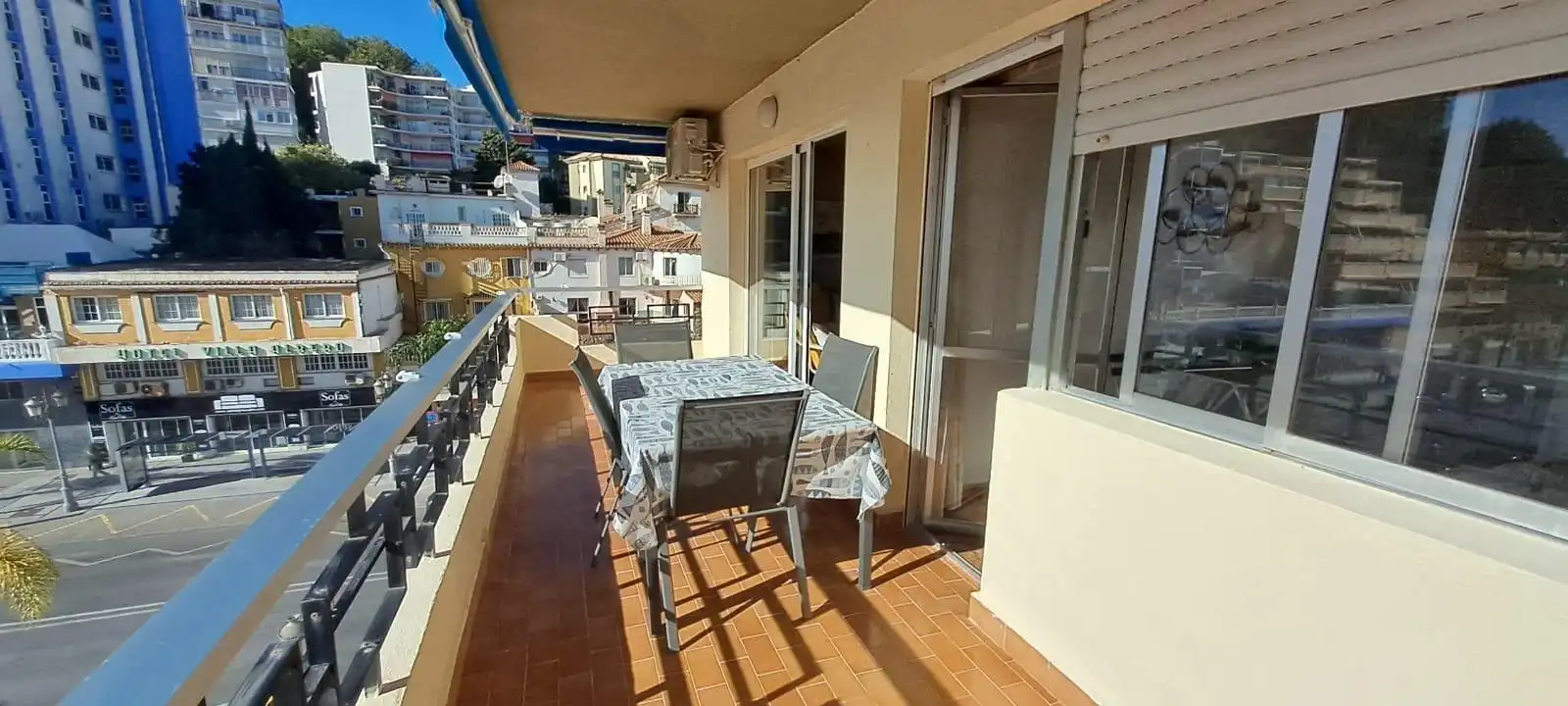 Terrasse von Wohnungen zur Miete in Torremolinos mit Klimaanlage, Heizung und Terrasse