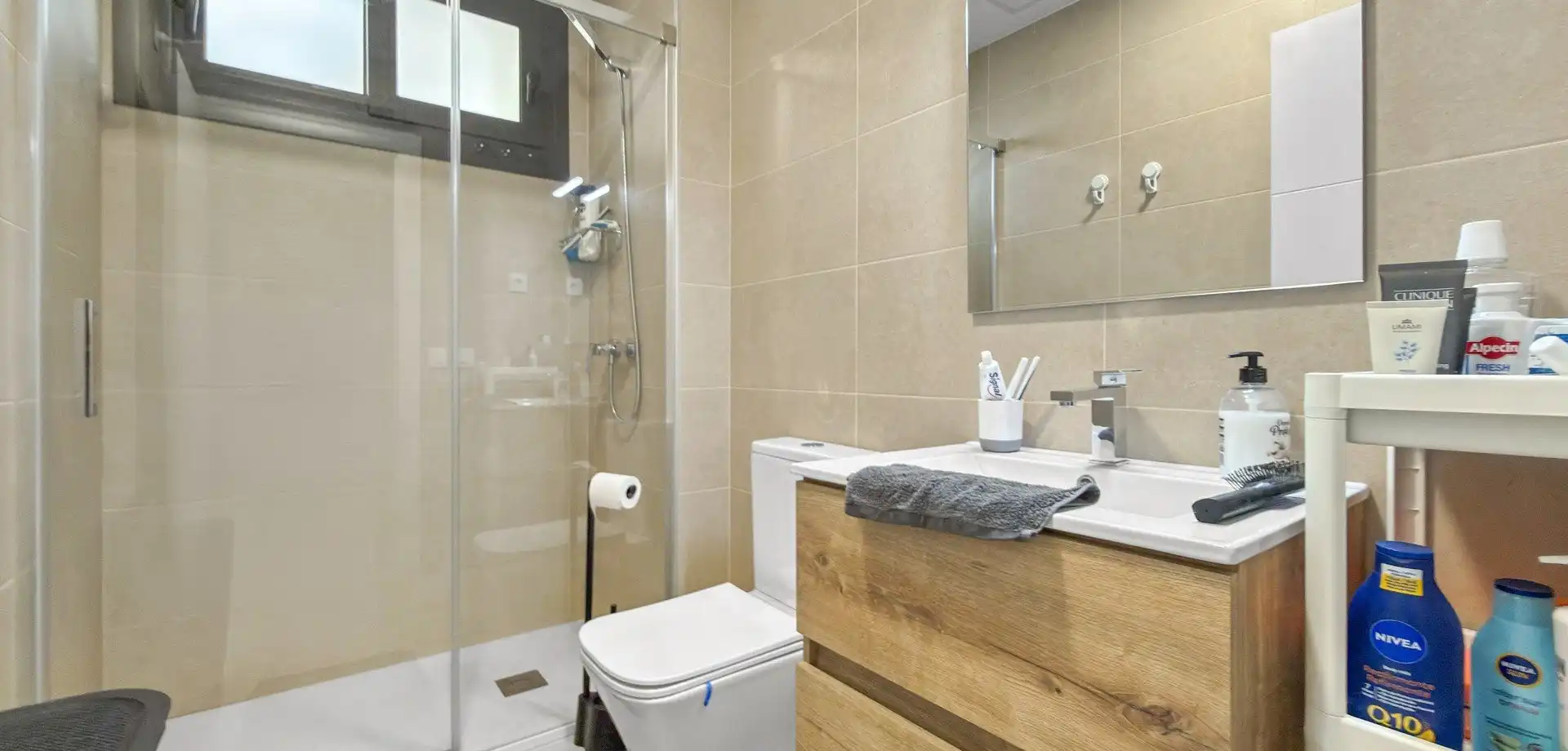 Baño de Apartamento en venta en Pilar de la Horadada con Jardín privado, Terraza y Amueblado