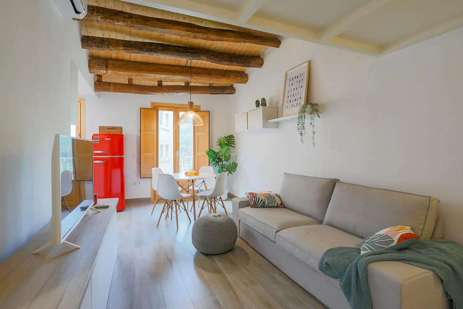 Sala d'estar de Dúplex de lloguer en Ciutat Vella