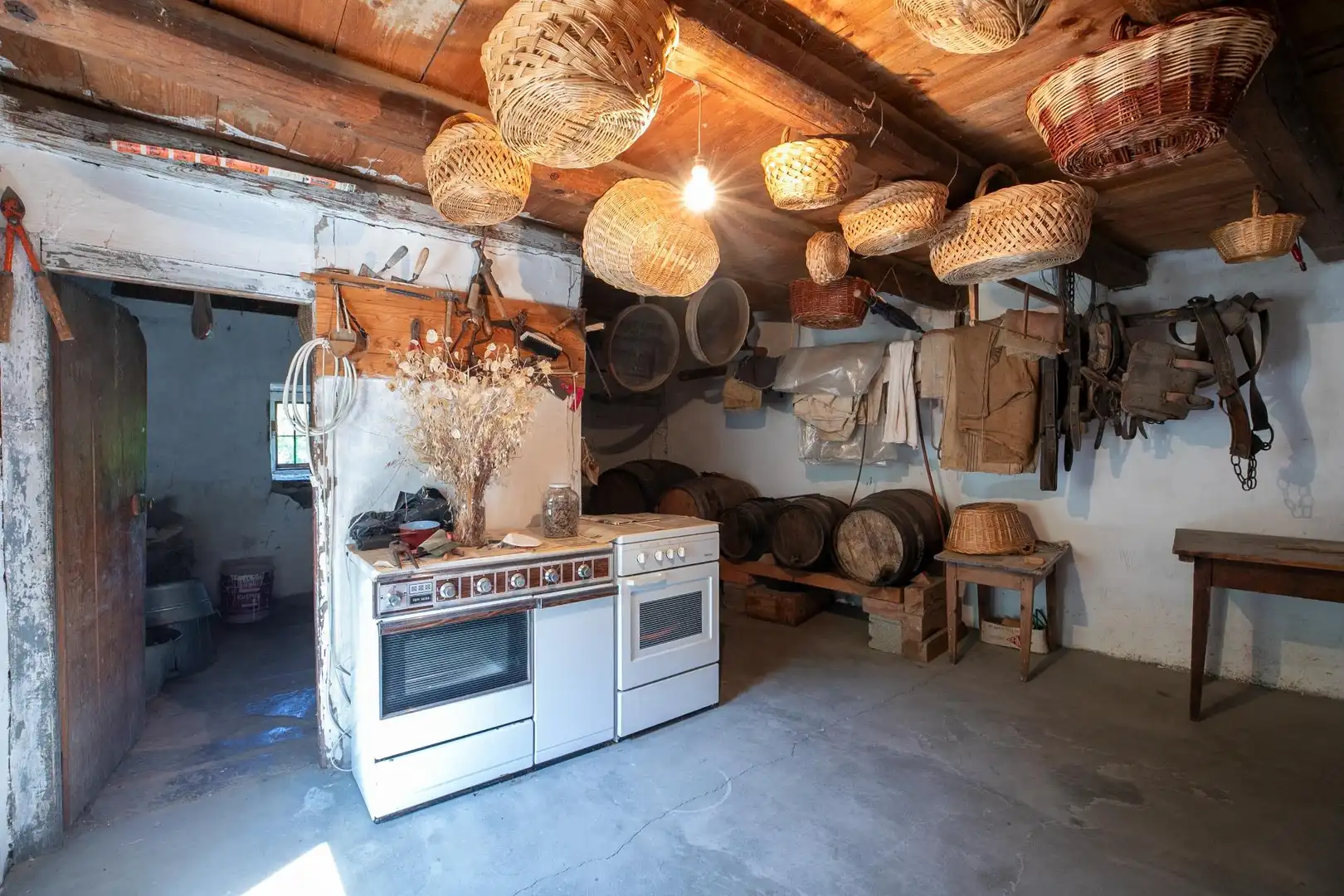 Cocina de Casa o chalet en venta en Aragüés del Puerto con Jardín privado, Terraza y Amueblado