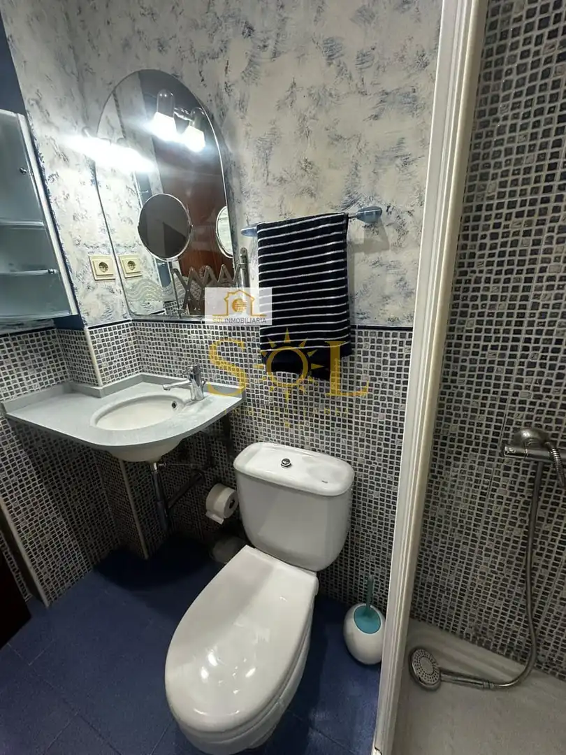 Bany de Apartament en venda en León Capital  amb Calefacció, Parquet i Moblat