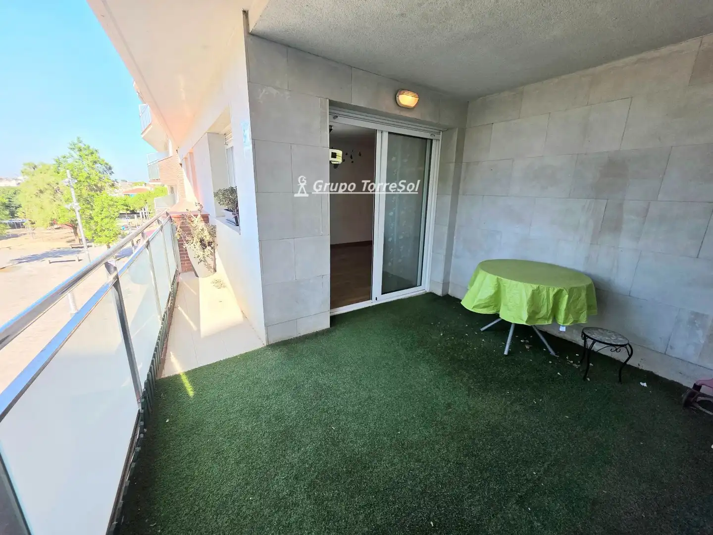 Terrace of Flat for sale in Torredembarra  with Air Conditioner, Heating and Parquet flooring