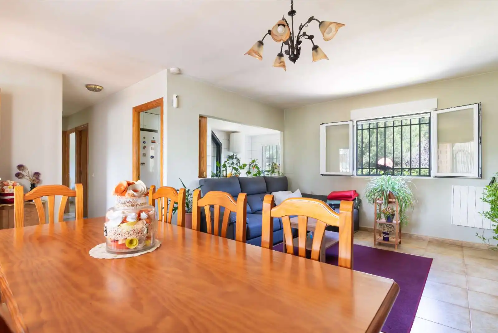 Dining room of Houses for sale in San Martín de Valdeiglesias  with Air Conditioner, Heating and Private garden