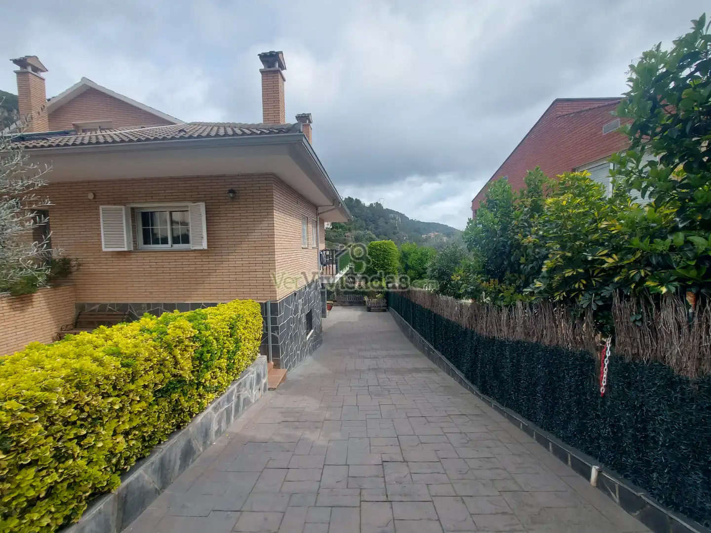 Vista exterior de Casa o chalet en venta en Vallirana con Calefacción, Jardín privado y Terraza