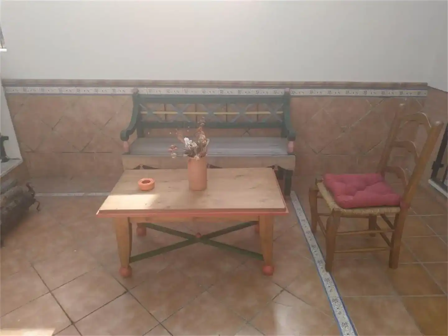Terrassa de Casa adosada per a compartir en Alcalá de Guadaira amb Aire condicionat, Traster i Moblat