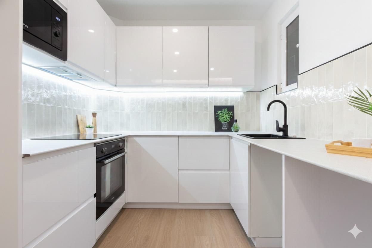 Kitchen of Attic for sale in  Sevilla Capital  with Parquet flooring and Terrace