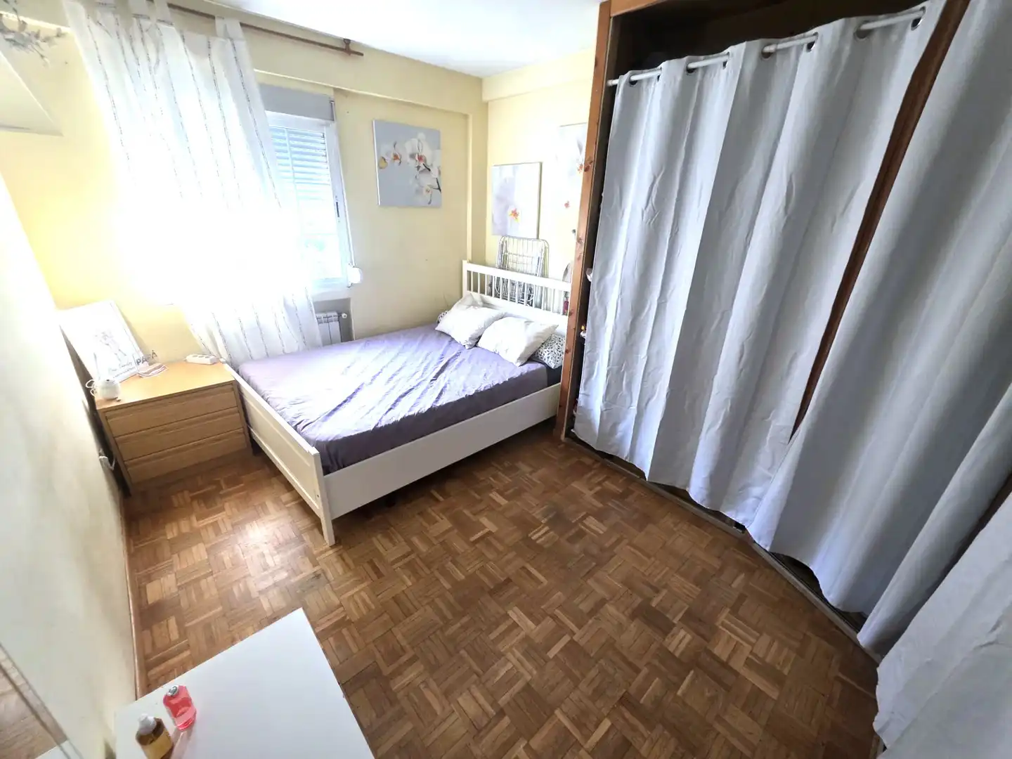 Bedroom of Flat for sale in Móstoles  with Air Conditioner, Heating and Parquet flooring