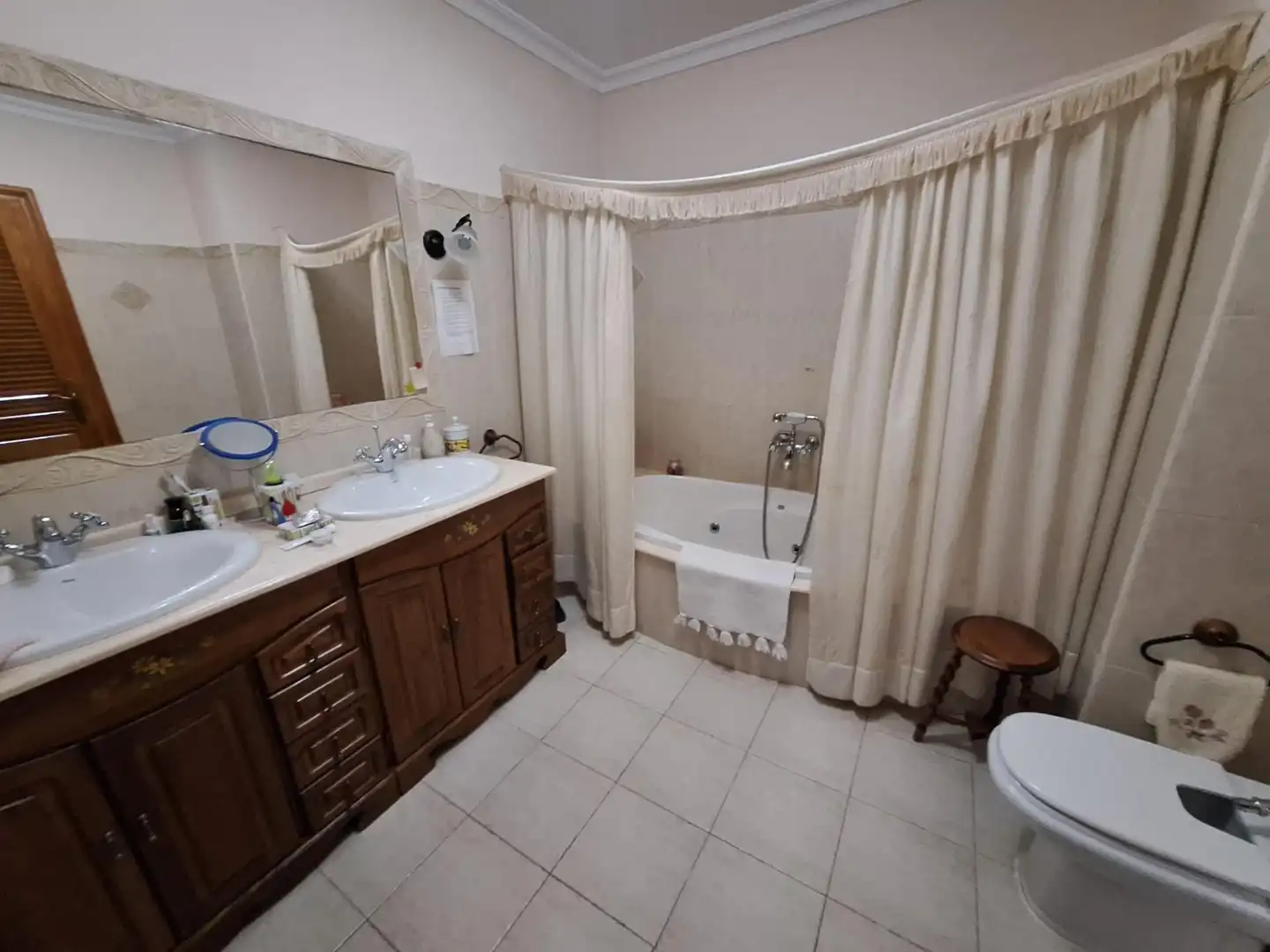 Baño de Casa o chalet en venta en Algueña con Aire acondicionado, Calefacción y Terraza