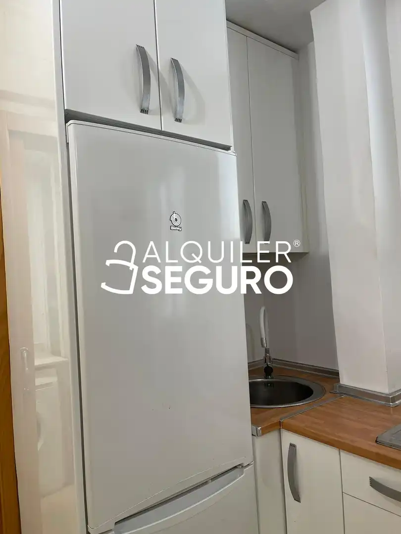Kitchen of Flat for rent in Madrid  with Heating and Furnished