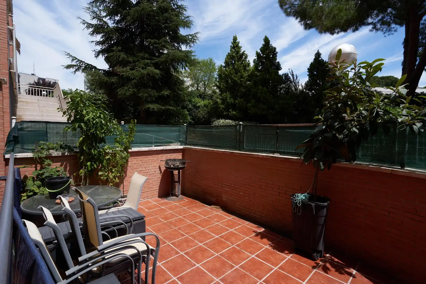 Terraza de Planta baja en venta en Móstoles con Aire acondicionado, Calefacción y Jardín privado