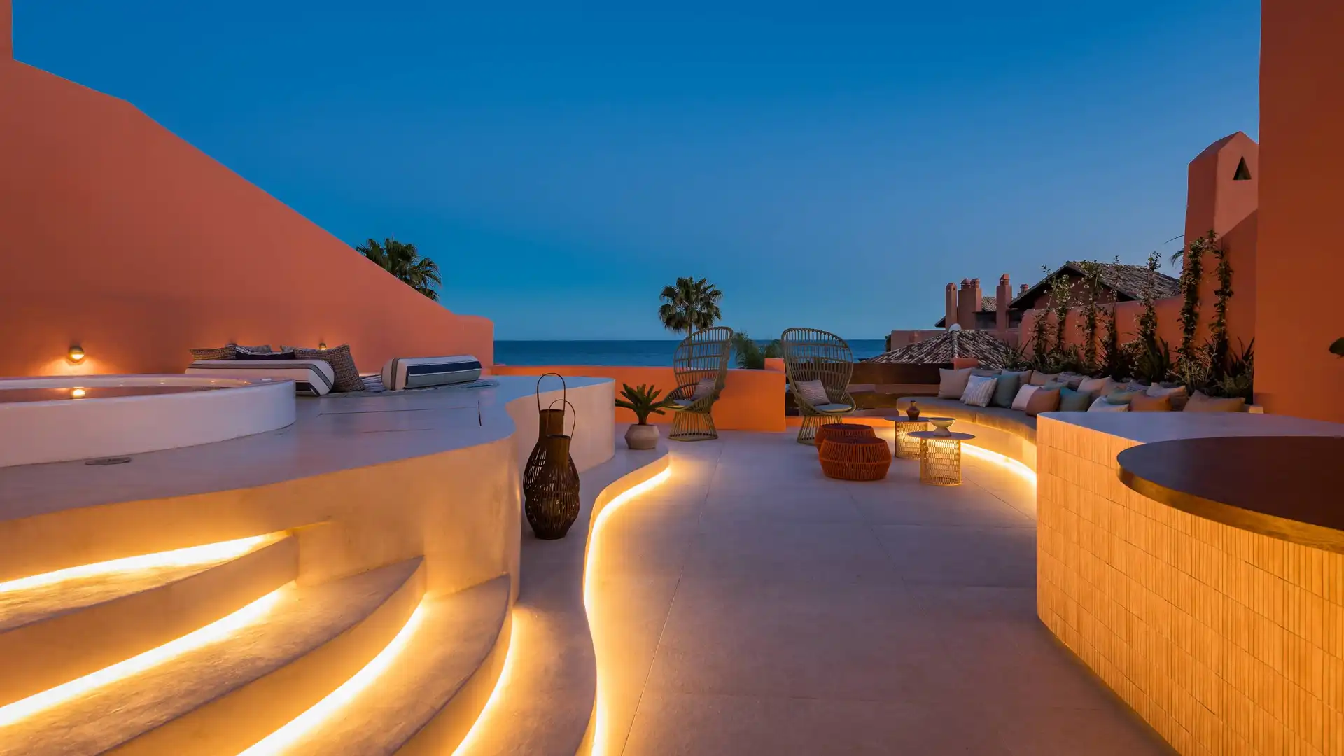 Terrassa de Àtic en venda en Marbella amb Aire condicionat, Jardí privat i Terrassa
