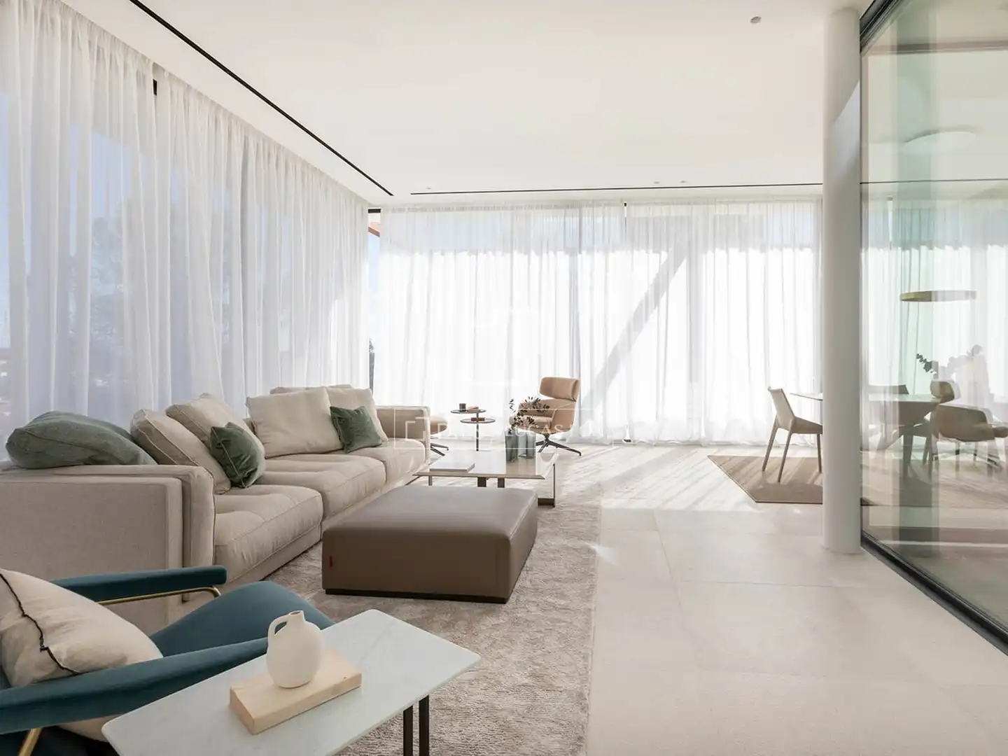 Living room of Houses for sale in Calvià  with Air Conditioner, Private garden and Terrace