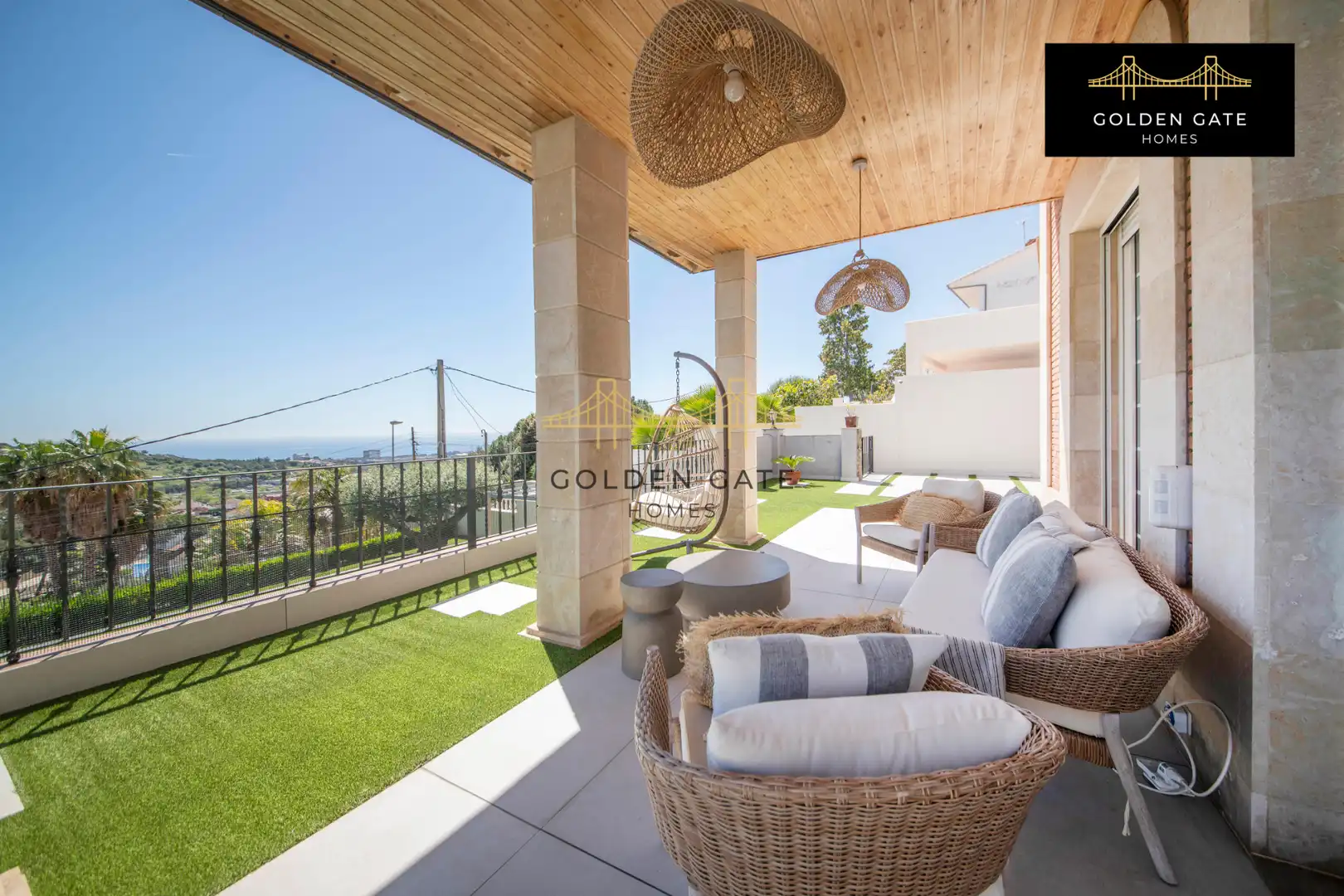 Terraza de Casa o chalet en venta en Badalona con Aire acondicionado, Calefacción y Jardín privado