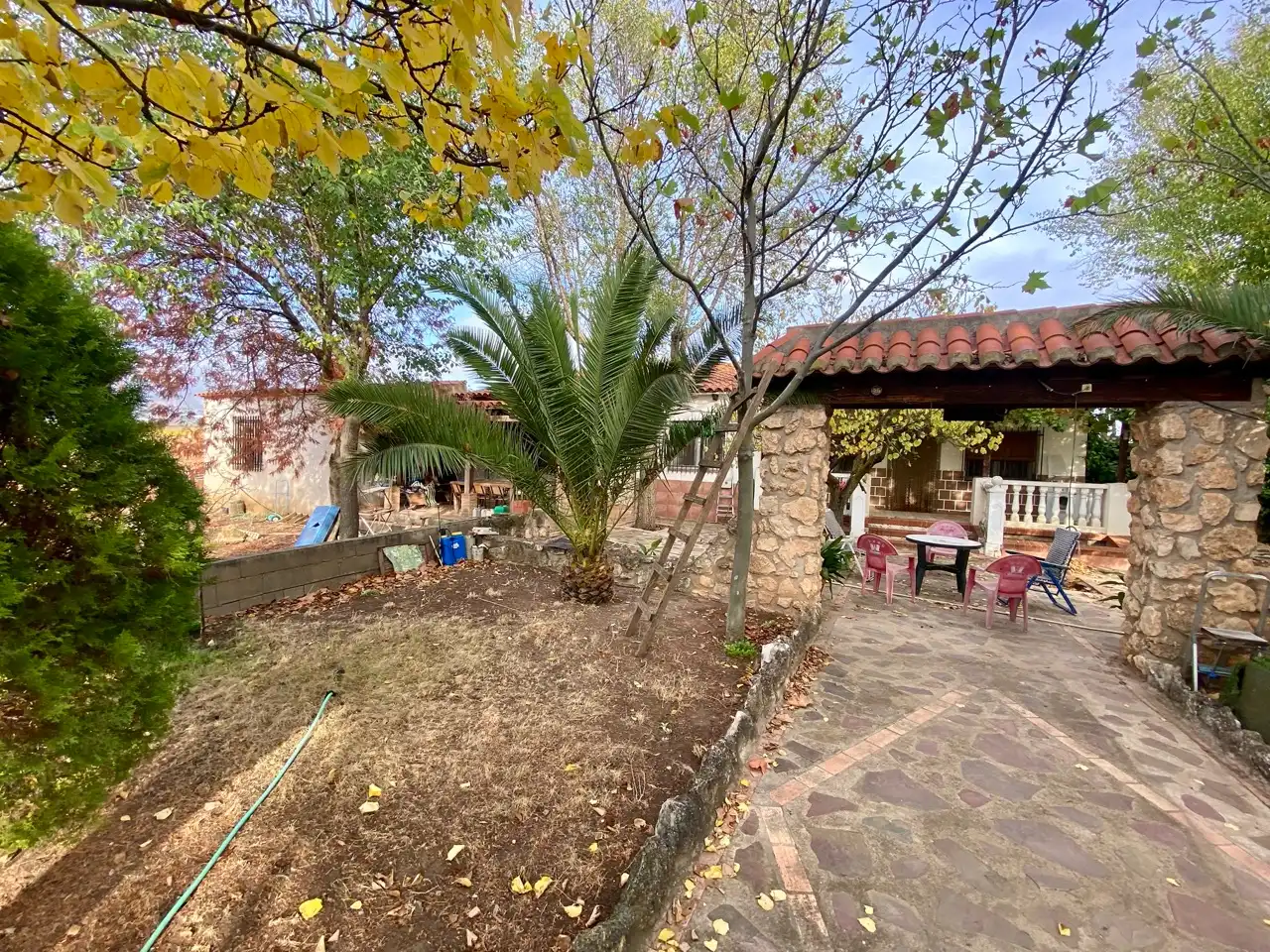 Jardí de Casa o xalet en venda en Villarrubia de los Ojos amb Aire condicionat, Calefacció i Jardí privat
