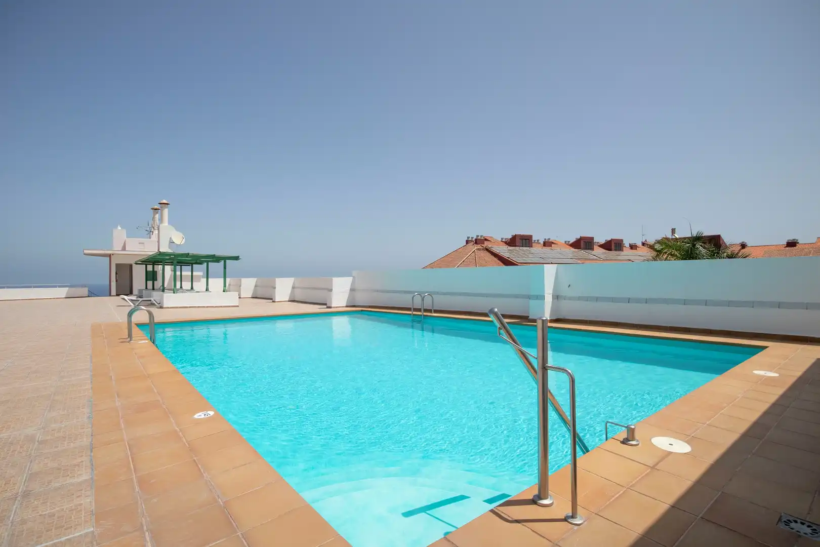Piscina de Estudi de lloguer en Puerto de la Cruz amb Moblat i Balcó