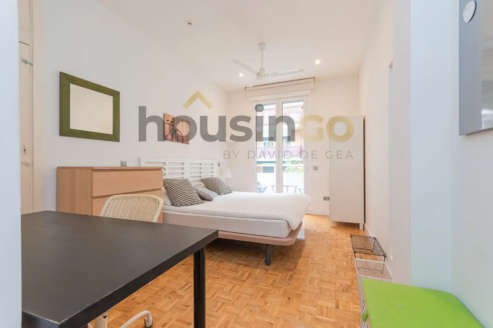 Bedroom of Flat for rent in Chamberí