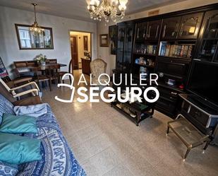 Living room of Flat to rent in  Madrid Capital  with Heating and Terrace