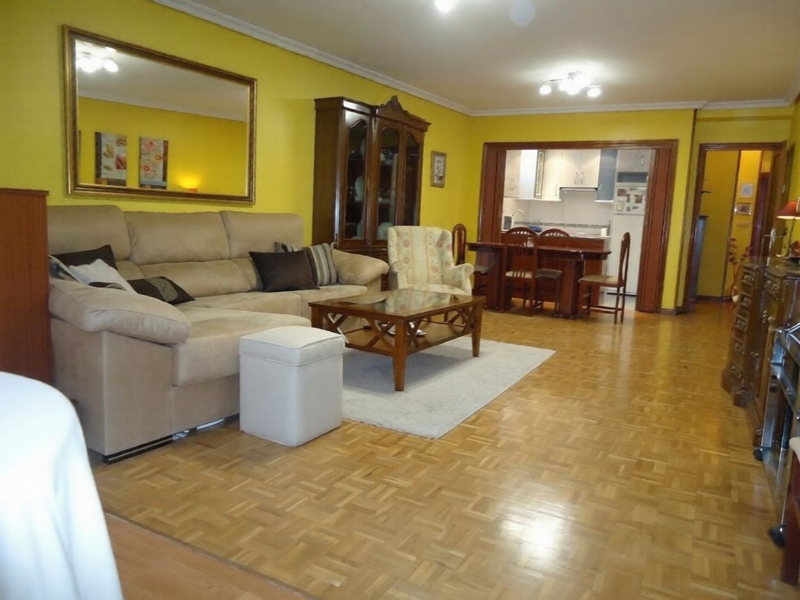 Living room of Flat for sale in Málaga Capital  with Terrace and Storage room