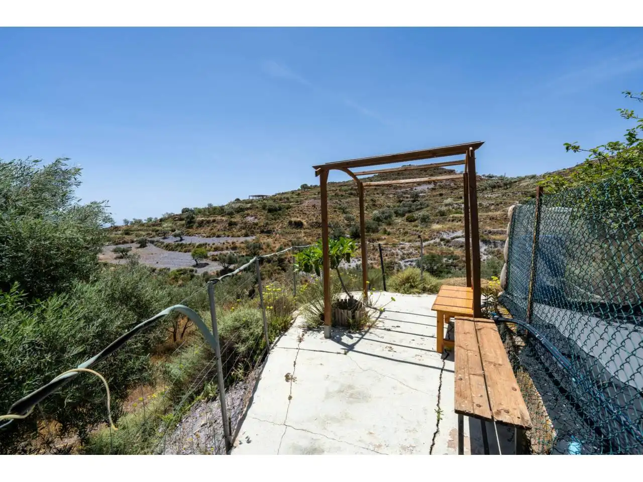 Terraza de Finca rústica en venta en Felix con Jardín privado, Terraza y Amueblado